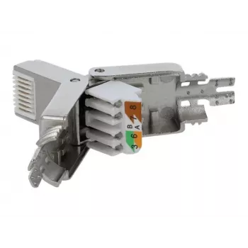 Laido jungtis DeLOCK 86476 RJ-45 Pilka