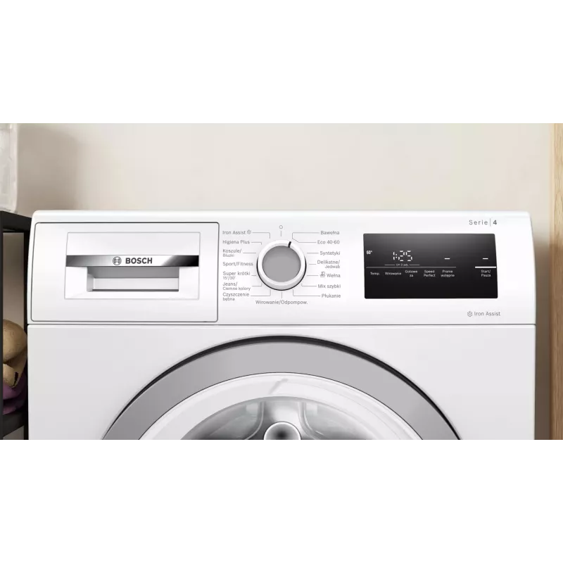 Bosch WAN2813APL Series 4 priekinio įkrovimo skalbimo mašina 8 kg 1400 aps./min. balta