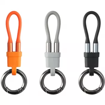 USB-C raktų pakabuko kabelių rinkinys 4smarts 541385 — 7,5 cm, mišrių spalvų, 30 vnt.