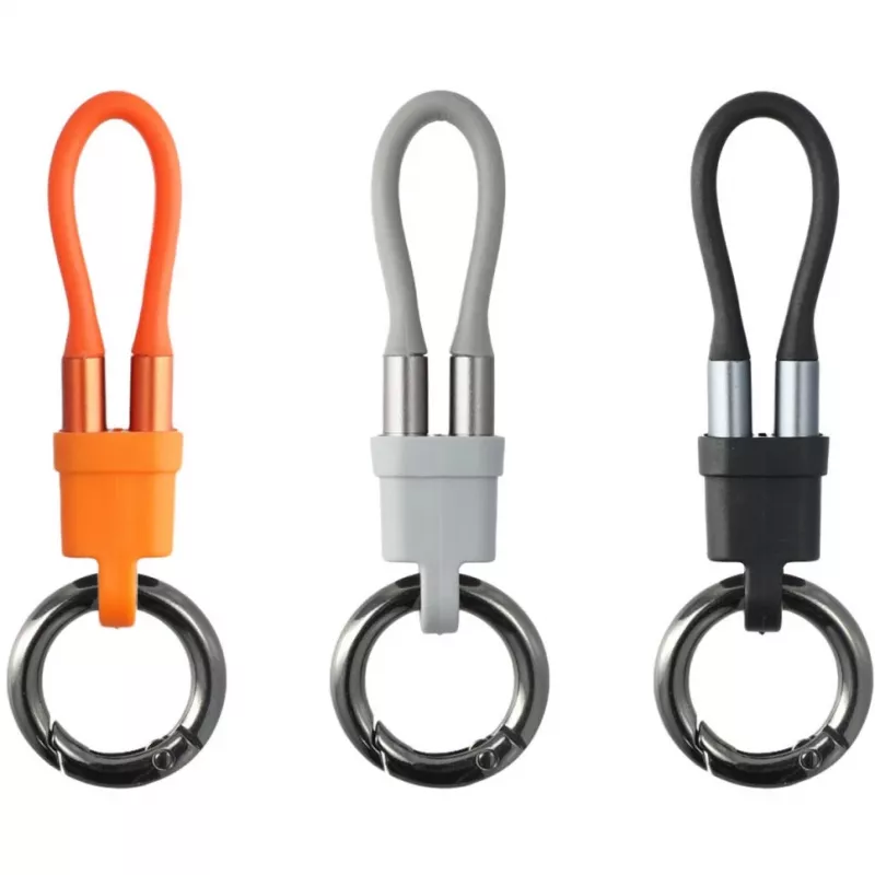 USB-C raktų pakabuko kabelių rinkinys 4smarts 541385 — 7,5 cm, mišrių spalvų, 30 vnt.