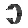 FIXED pakaitinis tinklinis dirželis Apple Watch – suderinamas su 42/44/45/46/49 mm (juodas)