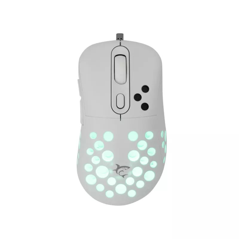 Pelė White Shark GM-5013 Azrael White USB