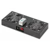 Stogo ventiliatorius Digitus DN-19 FAN-2-WM-T-SW