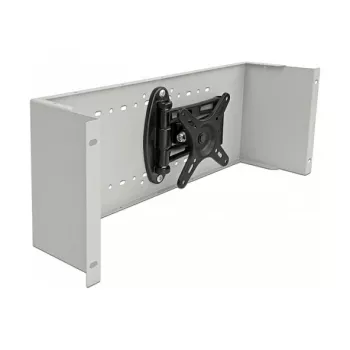 Plokščio ekrano tvirtinimo svirtis DeLOCK 19 colių Monitoriaus svirtis pilka 10 kg talpa