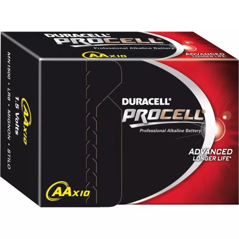 AA baterijos, Duracell Procell Intense Power, 10 vnt., 5000394136830