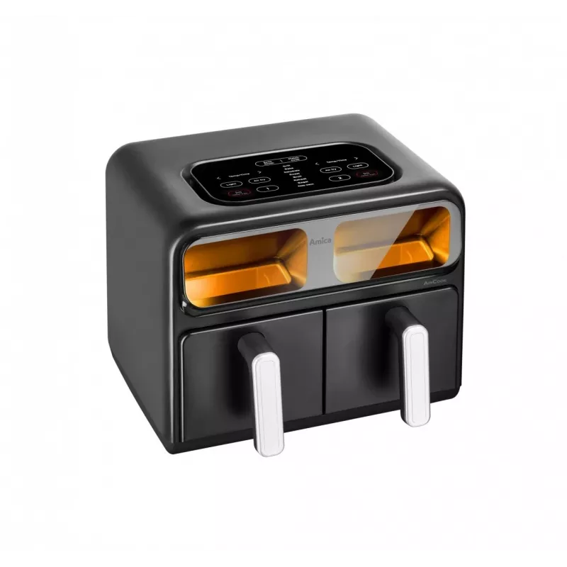 Oro gruzdintuvė AMICA AFM7020 juoda — 700 W galia, 3,5 l talpa