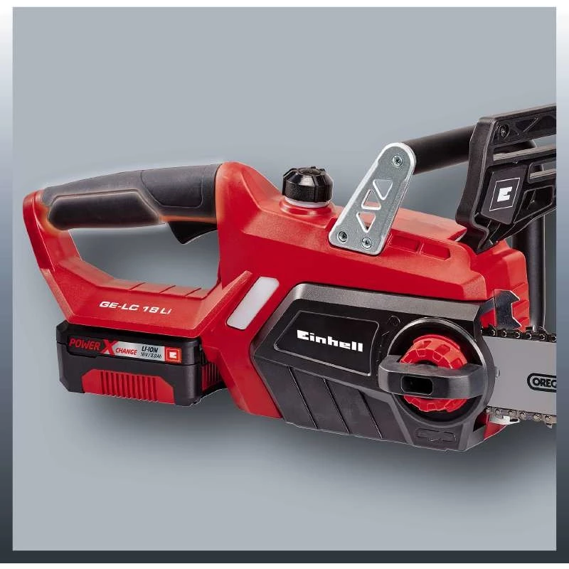 Einhell GE-LC 18 Li Kit 2400 RPM juoda, raudona