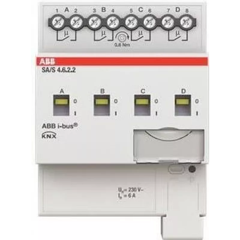 ABB Stotz S&J perjungimo pavara 4 krypčių, 6A, REG SA/S4.6.2.2 (2CDG110254R0011)