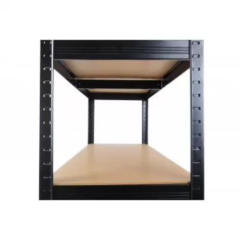 Topeshop Sandėliavimo stelažas P9040 sodo įrankių stelažas laisvai pastatomas cinkuotas plienas, MDF
