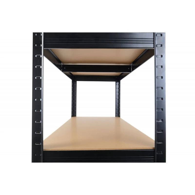 Topeshop Sandėliavimo stelažas P9040 sodo įrankių stelažas laisvai pastatomas cinkuotas plienas, MDF