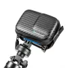 Mini kūno krepšys, skirtas DJI Osmo Action 4/3 PU946B, kompaktiškas apsauginis dėklas, juodas