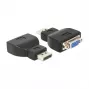 DeLOCK 65567 kabelis, DisplayPort į VGA, juodas