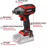 Belaidis smūginis veržliasukis Einhell 4510085 18V 300Nm