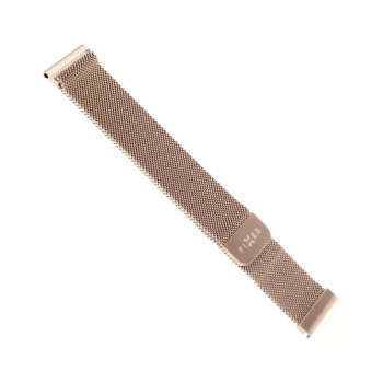 Laikrodžio dirželis FIXED Mesh Strap Fixed 18 mm nerūdijantis plienas greito atsegimo auksinės spalvos