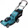 Makita DLM538Z vejapjovė Stūmimo vejapjovė Akumuliatorinė Juoda, Mėlyna, Metalinė