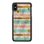 Apsauginis išmaniojo telefono dėklas iKins, skirtas iPhone XS Max — Pop Mint Juoda, kietas apvalkalas su paaukštintais kraštais