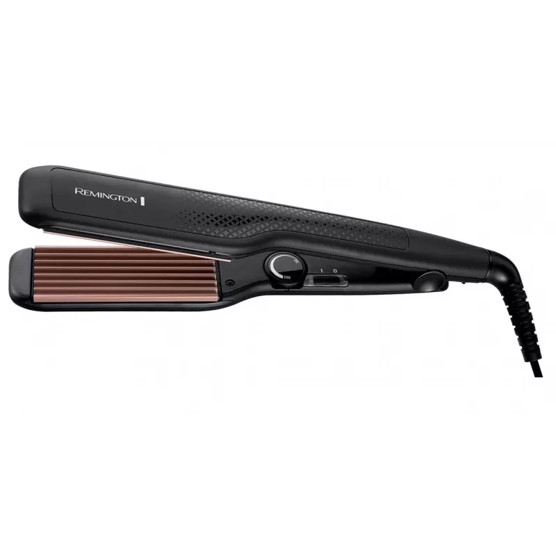 Remington S 3580 tekstūravimo lygintuvas, šiltai juodas, rožinis