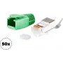 Laidų jungtis RJ-45 ShiverPeaks 72067-50G Žalia