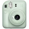 Momentinis fotoaparatas Fujifilm Instax Mini 12 žalia — nuotrauka 86x54 mm, juosta 62x46 mm, 60 mm židinio nuotolis