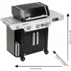 Weber-Grill Genesis iš medžio (MDF), žaidimų virtuvėlė juoda/pilka