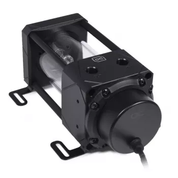 Vandens blokas Alphacool 13327 Acetal/Aluminium Juoda Transparent 5V RGB