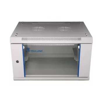 Extralink Rackmontinė spinta 6U 600x600 Pilka sieninė