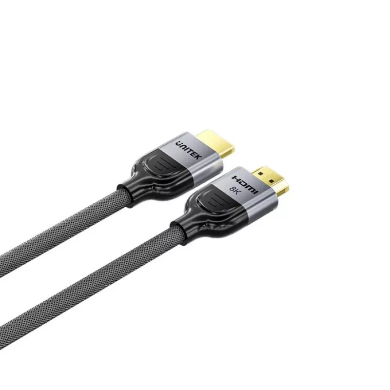 HDMI laidas Unitek C11093RGY01 8K 1.5 m HDMI 2.1, 48 Gbit/s, 144 Hz, auksuoti kontaktai