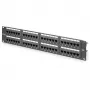 DIGITUS - Pataisų skydas - RJ-45 X 48 - Pilka, RAL 7035 - 2U - 48 prievadų (DN-91648U)
