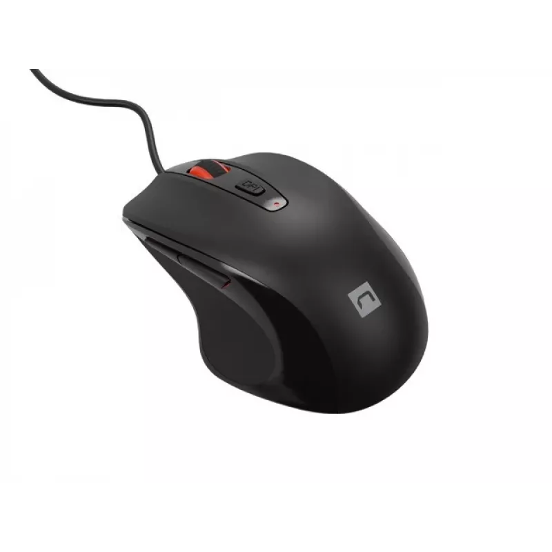 Laidinė optinė pelė NATEC NMY-2047 USB Type-A, 4000 DPI, 6 mygtukai, dešiniarankiams, apšvietimas