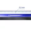 Grūdinta lanksti ekrano apsauga 3MK FlexibleGlass Pro, skirta Apple iPhone 15 – skaidri, atspari įbrėžimams