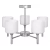 Klasikinis liustrinis pakabinamas lubinis šviestuvas Activejet MIRA Chrome 5xE27 svetainei