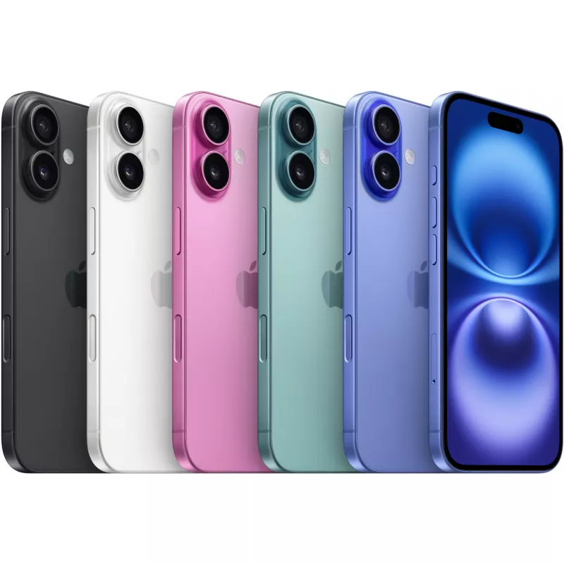 Apple iPhone 16 - 5G išmanusis telefonas - Dual-SIM / vidinė atmintis 512 GB