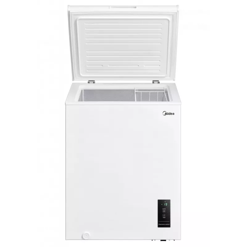 Skryninis šaldiklis Midea MDRC152FEE01, 99 l, energijos klasė E, 85 cm aukštis, pastatomas, baltas