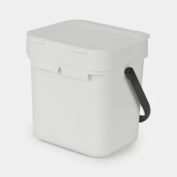 Brabantia Juoda & Go 3 l 1 krepšys Pilka (213229)