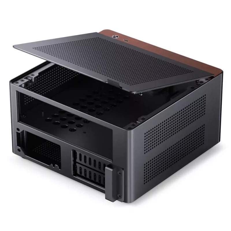 Jonsbo NV10 vnt. Enclosure, Mini-Enclosure, ITX - Juoda