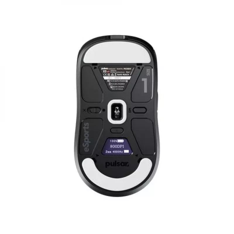 pelė USB Optical Wrl X2 V3/ES SIZE1 Juoda PX23ES11 Pulsar