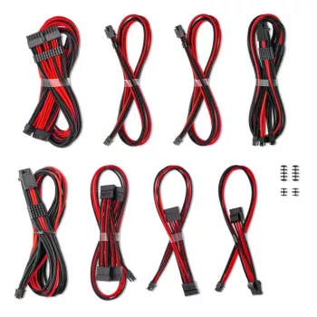 Dual StealthSense rinkinys skirtas Corsair RMi, RMx raudonas