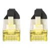 Tinklo kabelis Digitus CAT 6A S/FTP RJ-45 2m juodas