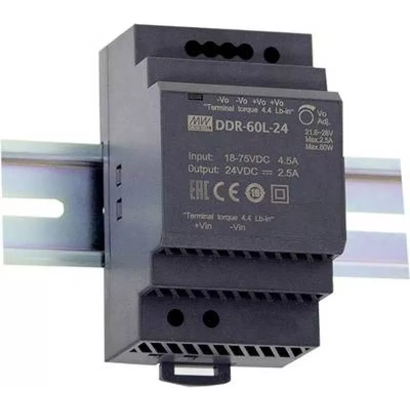 Maitinimo adapteris MEAN WELL DDR-60L-24