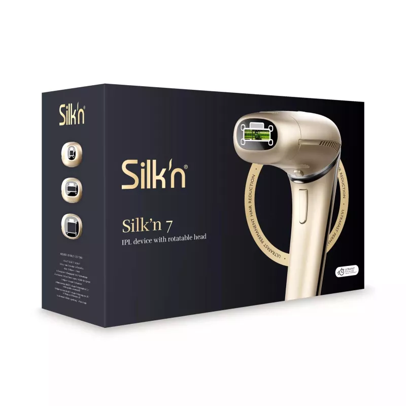 Epilatorius Silk'n IPL 7 plaukų šalinimo auksinis SEV1PE1CC001