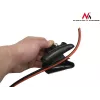 Kabelių tvarkymo įvorė MACLEAN 2 m × 25 mm, elastingas polipropilenas, vielų apsauga