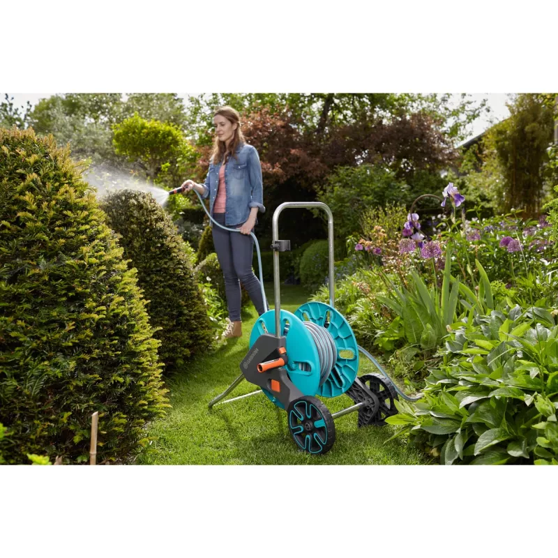 Žarnos vežimėlis Gardena AquaRoll M
