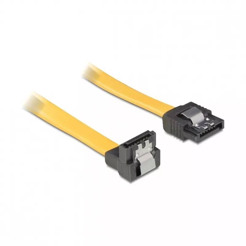 SATA laidas DeLOCK 82469 0,1 m geltonas