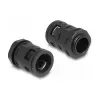 Kabelio mova DeLOCK 60465 Juodas Plastikas 21,2 mm 2 m