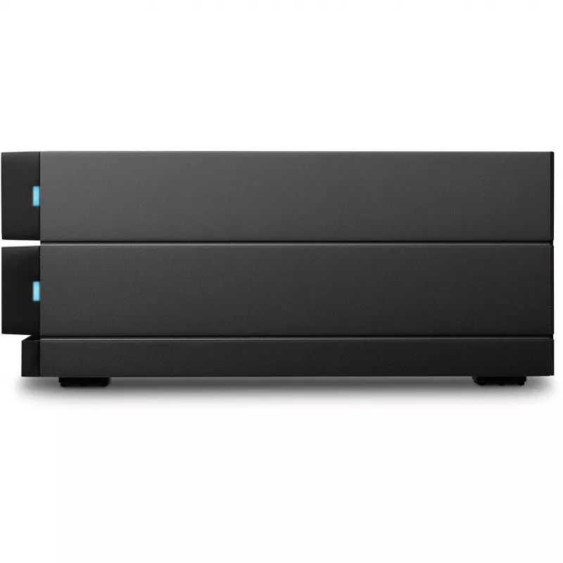 LACIE 2big RAID 16TB USB-C 3.5inch hot swappable IronWolf Pro diskai 7.2rpm 5 metų duomenų atkūrimas įskaičiuotas