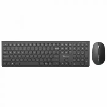 ALOGIC Echelon USB-C įkraunama belaidė pelė ir klaviatūra, viso dydžio QWERTZ