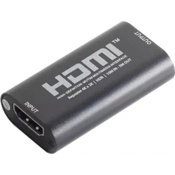 HDMI ilgintuvas ShiverPeaks 05-00040 — HDMI 2.0, HDR palaikymas, ilgų atstumų signalo prailginimas