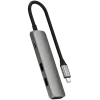 Satechi ST-P4SM sąsajos šakotuvas USB Type-C 10000 Mbit/s Pilka