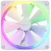 NZXT F140 RGB 140 mm baltas vienas ventiliatorius