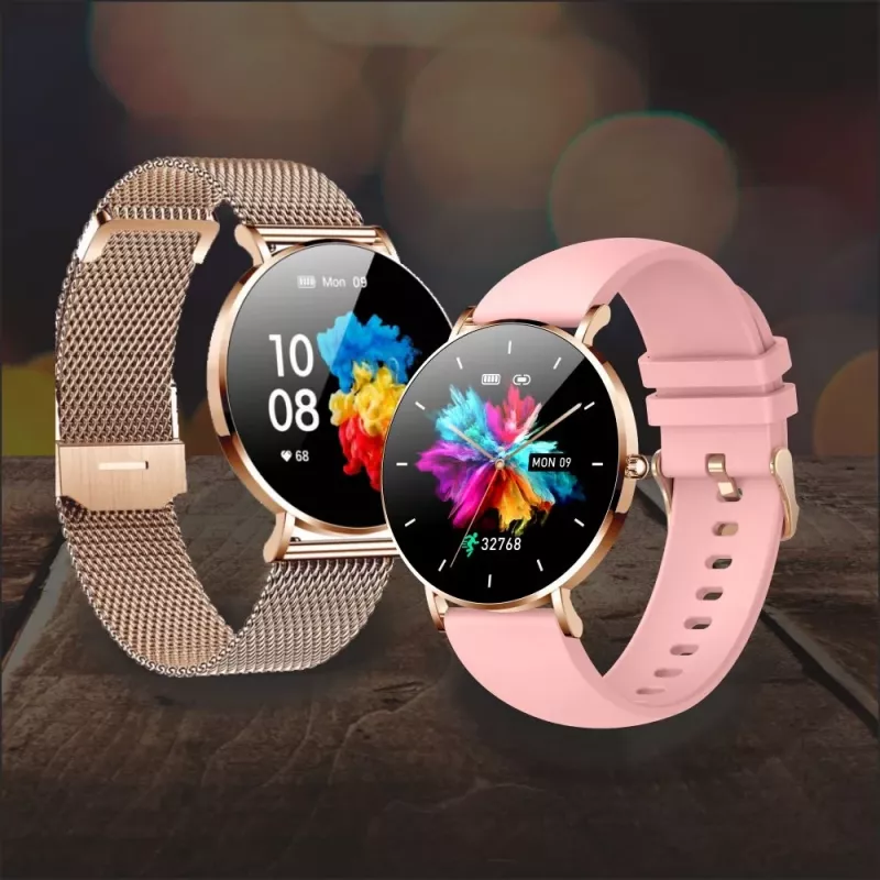 Išmanusis laikrodis Manta SWU501PK Pink